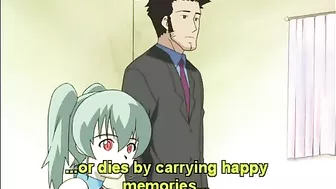 Cute Anime Girl Self-Masturbates while Watching her Friend get Fucked