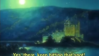 Cute Anime Girl Self-Masturbates while Watching her Friend get Fucked