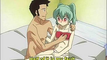 Cute Anime Girl Self-Masturbates while Watching her Friend get Fucked