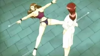 Chained Hentai Gets Injection In Her Wet Pussy - Anime Bondage Fetish Video