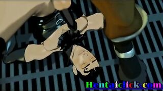 Hardcore Hentai Porn featuring Muscular Men in Group Gay Gangbangs