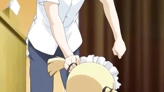 Hentai Maids Foursome Fucking with their Master - Anime Orgy