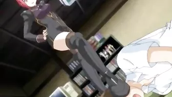 Hentai Maids Foursome Fucking with their Master - Anime Orgy