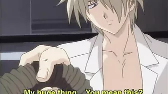 Pinched and Dildoed! Cute Hentai Gets Titty Fucked