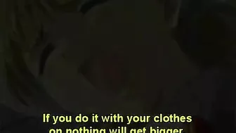 Pinched and Dildoed! Cute Hentai Gets Titty Fucked