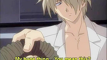 Pinched and Dildoed! Cute Hentai Gets Titty Fucked