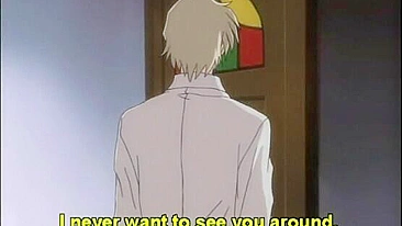 Pinched and Dildoed! Cute Hentai Gets Titty Fucked