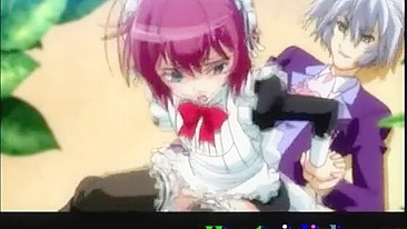 Gay Anime Maid Gets Hardcore Fucked by his Master - Exclusive Video