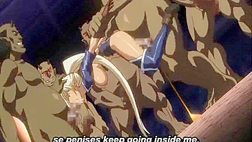 Elven Princess Gets Dick Squirt in Mouth by Rough Beasts