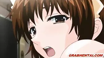 Cute Hentai Maid Tittyfucking and Hot Riding Big Cock - Anime, Cute, Hentai, Maid, Tittyfucking, Hot, Riding
