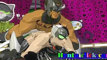 Hardcore Anime Gay Hentai Porn featuring Muscular Hunks Bareback Fucking