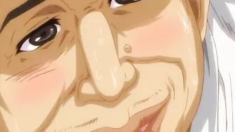 Coed Titty Fucking and Swallowing Cum in Hentai Porn