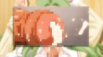 Coed Titty Fucking and Swallowing Cum in Hentai Porn