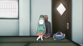 Coed Titty Fucking and Swallowing Cum in Hentai Porn