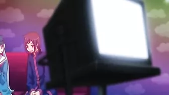 Coed Titty Fucking and Swallowing Cum in Hentai Porn