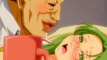 Coed Titty Fucking and Swallowing Cum in Hentai Porn