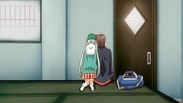 Coed Titty Fucking and Swallowing Cum in Hentai Porn