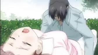 Nurse Gets Hardcore Fucked in the Outdoors with Wet Pussy Anime