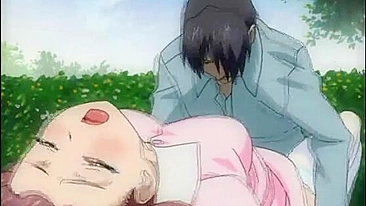 Nurse Gets Hardcore Fucked in the Outdoors with Wet Pussy Anime