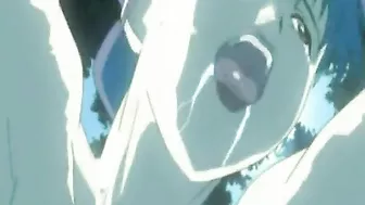 Japanese Hentai Gets Squeezed Her Big Tits and Hard Poked