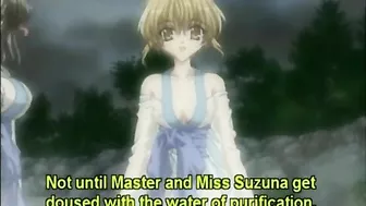 Hentai Gets Squeezed Her Busty Breasts in the Outdoor