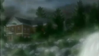 Hentai Gets Squeezed Her Busty Breasts in the Outdoor