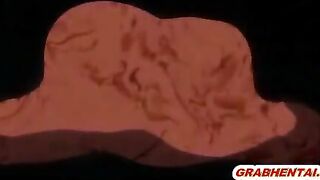Hentai Porn Video - Pregnant with Huge Boobs Gets Fucked by Tentacles