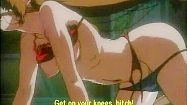 Muzzled Hentai Girl Gets Fingered and Hard Poked in Anime Fantasy