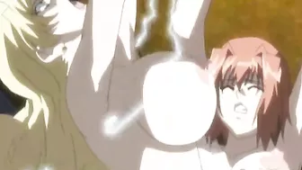 Chained Hentai Shemale With Big Boobs Wet Pussy Fucking