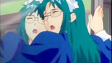 Cute Hentai Maid Gets Spanked and Hard Fucked by her Master