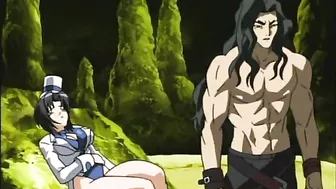 Caught and Squeezed - Busty Hentai's Big Tits by Tentacles