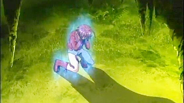 Caught and Squeezed - Busty Hentai's Big Tits by Tentacles