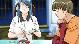 Chained Huge Melon Tits Hentai Gets Penetrated By Cocks In Every Hole - Anime Porn Video
