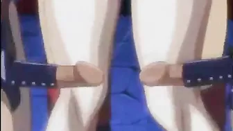 Chained Huge Melon Tits Hentai Gets Penetrated By Cocks In Every Hole - Anime Porn Video