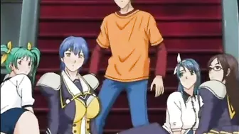 Chained Huge Melon Tits Hentai Gets Penetrated By Cocks In Every Hole - Anime Porn Video