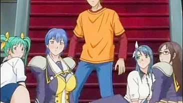 Chained Huge Melon Tits Hentai Gets Penetrated By Cocks In Every Hole - Anime Porn Video