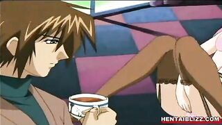 Hentai Porn Video with Dildos, Titty Fucking, Do...