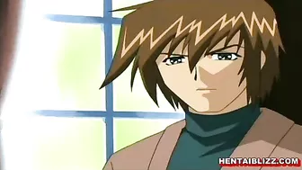 Hentai Porn Video with Dildos, Titty Fucking, Do...