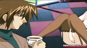 Hentai Porn Video with Dildos, Titty Fucking, Do...