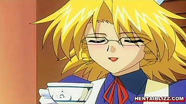 Hentai Porn Video with Dildos, Titty Fucking, Do...