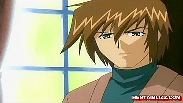 Hentai Porn Video with Dildos, Titty Fucking, Do...