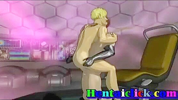 Hentai Porn Video - Muscular Men Giving Blowjobs and Riding Cock