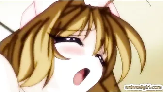 Cute Hentai Nurse Threesome Hard Fucked