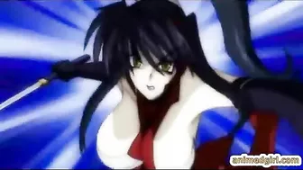 Cute Hentai Nurse Threesome Hard Fucked