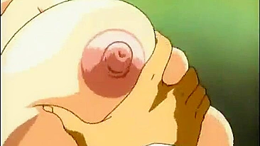 Hentai porn - Rubbing Her Huge Melon Boobs by Naughty Doctors