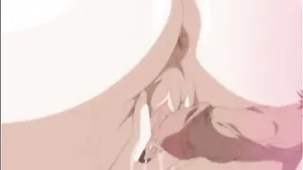 Huge Melon Boobs Hentai DP and Cumshot Allbody