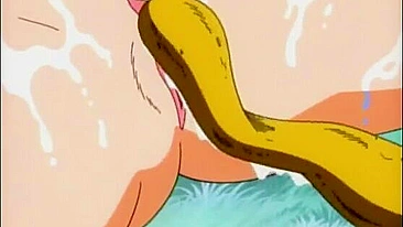 Hentai Schoolgirl Caught by Monster Tentacles - Anime Porn Video