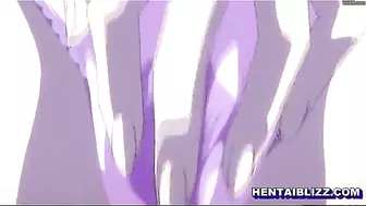 Chained Hentai With Muzzle Gets Wet Pussy Fucked In Bondage Anime