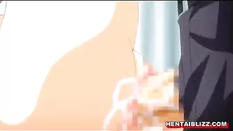 Redhead Hentai Schoolgirl With Big Boobs Wet Pussy Fucking - Anime, featuring a redhead hentai schoolgirl with large breasts in a steamy sex scene.