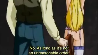 Hentai Maid Gangbanged by her Masters in an Anime Orgy